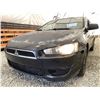 Image 2 : 2008 MITSUBISHI LANCER ES, BLACK, 329781 KMS, FRONT WHEEL DRIVE. - D602423