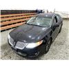 Image 4 : 2010 LINCOLN MKS, BLACK, 172480 KMS, ALL WHEEL DRIVE. - D615527
