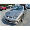 Image 3 : 2002 PONTIAC SUNFIRE, GOLD, 129182 KMS, FRONT WHEEL DRIVE. - J155481