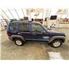 Image 12 : 2004 JEEP LIBERTY, BLUE, 206950 KMS, FOUR WHEEL DRIVE. - B124079