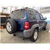 Image 14 : 2004 JEEP LIBERTY, BLUE, 206950 KMS, FOUR WHEEL DRIVE. - B124079