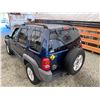 Image 22 : 2004 JEEP LIBERTY, BLUE, 206950 KMS, FOUR WHEEL DRIVE. - B124079