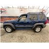 Image 23 : 2004 JEEP LIBERTY, BLUE, 206950 KMS, FOUR WHEEL DRIVE. - B124079