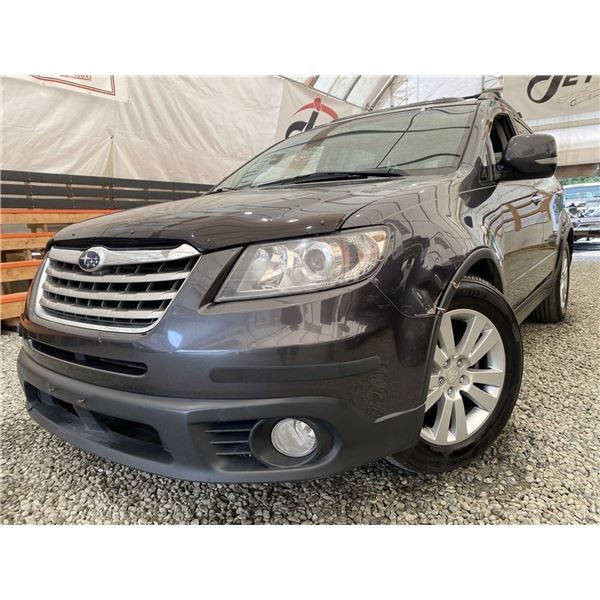 2008 SUBARU TRIBECA, GREY, 260110 KMS, ALL WHEEL DRIVE. - D402463