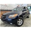 Image 1 : 2008 HYUNDAI SANTE FE, BLUE, 240847 KMS, ALL WHEEL DRIVE. - B169692