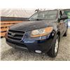 Image 2 : 2008 HYUNDAI SANTE FE, BLUE, 240847 KMS, ALL WHEEL DRIVE. - B169692