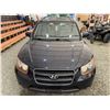 Image 7 : 2008 HYUNDAI SANTE FE, BLUE, 240847 KMS, ALL WHEEL DRIVE. - B169692