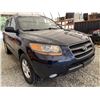 Image 8 : 2008 HYUNDAI SANTE FE, BLUE, 240847 KMS, ALL WHEEL DRIVE. - B169692