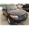 Image 9 : 2008 HYUNDAI SANTE FE, BLUE, 240847 KMS, ALL WHEEL DRIVE. - B169692