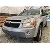 Image 2 : 2006 CHEVY EQUINOX, SILVER, 247694 KMS, FRONT WHEEL DRIVE. - B047413