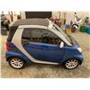 Image 13 : 2008 SMART FORTWO, BLUE, 134532 KMS, REAR WHEEL DRIVE. - D179894