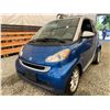 Image 2 : 2008 SMART FORTWO, BLUE, 134532 KMS, REAR WHEEL DRIVE. - D179894