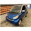 Image 3 : 2008 SMART FORTWO, BLUE, 134532 KMS, REAR WHEEL DRIVE. - D179894