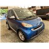 Image 8 : 2008 SMART FORTWO, BLUE, 134532 KMS, REAR WHEEL DRIVE. - D179894