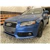 Image 2 : 2009 AUDI A4, BLUE, 212677 KMS, ALL WHEEL DRIVE. - B095984