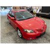 Image 10 : 2005 MAZDA 3, RED, 266026 KMS, FRONT WHEEL DRIVE. NO RESERVE. - D347204