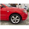 Image 25 : 2005 MAZDA 3, RED, 266026 KMS, FRONT WHEEL DRIVE. NO RESERVE. - D347204