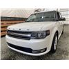 Image 2 : 2015 FORD FLEX, WHITE, 150034 KMS, FRONT WHEEL DRIVE. - DA08580