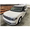 Image 4 : 2015 FORD FLEX, WHITE, 150034 KMS, FRONT WHEEL DRIVE. - DA08580