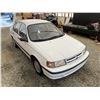 Image 10 : 1994 TOYOTA TERCEL, WHITE, 117502 KMS, FRONT WHEEL DRIVE. - B440783