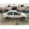 Image 13 : 1994 TOYOTA TERCEL, WHITE, 117502 KMS, FRONT WHEEL DRIVE. - B440783