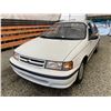 Image 3 : 1994 TOYOTA TERCEL, WHITE, 117502 KMS, FRONT WHEEL DRIVE. - B440783
