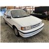 Image 9 : 1994 TOYOTA TERCEL, WHITE, 117502 KMS, FRONT WHEEL DRIVE. - B440783