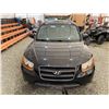 Image 7 : 2009 HYUNDAI SANTE FE, BLACK, 300884 KMS, FRONT WHEEL DRIVE. NO RESERVE. - P258045