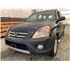 Image 2 : 2006 HONDA CRV, BLUE, 235991 KMS, FOUR WHEEL DRIVE. - D807101