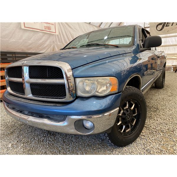 2004 DODGE 1500, BLUE, 256993 KMS, 4X4. - P143433