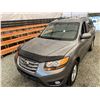 Image 4 : 2011 HYUNDAI SANTE FE, GREY, 181615 KMS, FOUR WHEEL DRIVE. - D027673