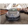 Image 5 : 2016 NISSAN LEAF, SILVER, 130258 KMS, FRONT WHEEL DRIVE. - D305803