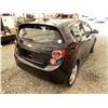 Image 15 : 2015 CHEVROLET SONIC, BLACK, 150735 KMS, FRONT WHEEL DRIVE. - J200130