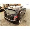 Image 16 : 2015 CHEVROLET SONIC, BLACK, 150735 KMS, FRONT WHEEL DRIVE. - J200130