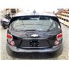 Image 18 : 2015 CHEVROLET SONIC, BLACK, 150735 KMS, FRONT WHEEL DRIVE. - J200130