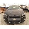 Image 5 : 2015 CHEVROLET SONIC, BLACK, 150735 KMS, FRONT WHEEL DRIVE. - J200130
