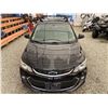 Image 7 : 2018 CHEVROLET SONIC, BLACK, 166177 KMS, FRONT WHEEL DRIVE. - D120104