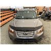 Image 7 : 2011 HYUNDAI SANTE FE, GREY, 181615 KMS, FOUR WHEEL DRIVE. - D027673