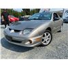 Image 1 : 2002 PONTIAC SUNFIRE, GOLD, 129182 KMS, FRONT WHEEL DRIVE. - J155481