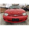 Image 5 : 2004 CHEVY CAVALIER, RED, 260998 KMS, FRONT WHEEL DRIVE. - B124542