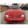 Image 6 : 2004 CHEVY CAVALIER, RED, 260998 KMS, FRONT WHEEL DRIVE. - B124542