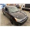 Image 10 : 2009 FORD FOCUS, BLACK, 273953 KMS, FRONT WHEEL DRIVE. - D169567