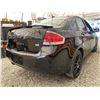 Image 14 : 2009 FORD FOCUS, BLACK, 273953 KMS, FRONT WHEEL DRIVE. - D169567