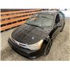 Image 4 : 2009 FORD FOCUS, BLACK, 273953 KMS, FRONT WHEEL DRIVE. - D169567