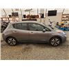Image 11 : 2016 NISSAN LEAF, SILVER, 130258 KMS, FRONT WHEEL DRIVE. - D305803