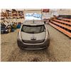 Image 19 : 2016 NISSAN LEAF, SILVER, 130258 KMS, FRONT WHEEL DRIVE. - D305803