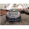 Image 5 : 2016 NISSAN LEAF, SILVER, 130258 KMS, FRONT WHEEL DRIVE. - D305803