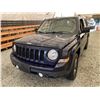 Image 3 : 2015 JEEP PATRIOT, BLUE, 211663 KMS, FOUR WHEEL DRIVE. - B284012