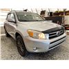 Image 8 : 2007 TOYOTA RAV4, SILVER, 190469 MILES, FOUR WHEEL DRIVE. - D019858