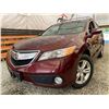 Image 1 : 2014 ACURA RDX, RED, 166642 KMS, ALL WHEEL DRIVE. - D800254
